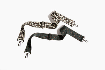 cheetah print adjustable shoulder purse strap